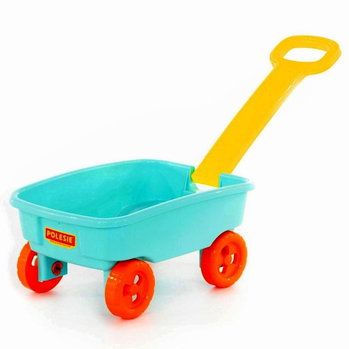 Тележка №3 с ручкой, МИКС Тележка №3 с ручкой, МИКС