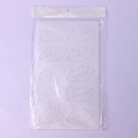 Форма для шоколада &laquo;Листья вишни&raquo;, силикон, 10 ячеек, 23&times;13&times;0,3 см, цвет прозрачный