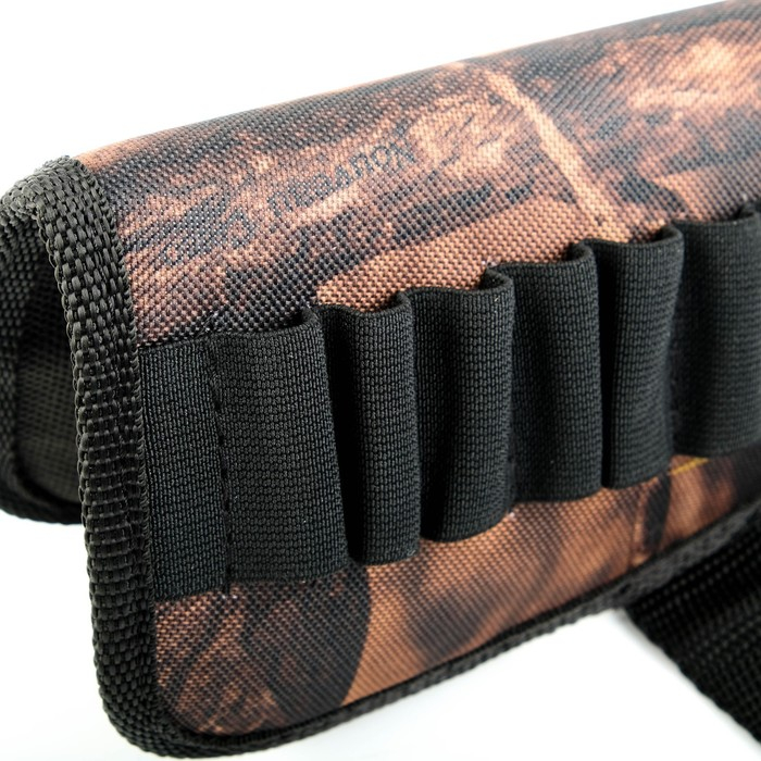 Патронташ на приклад под калибр 7,62 мм, на 9 патронов, ткань