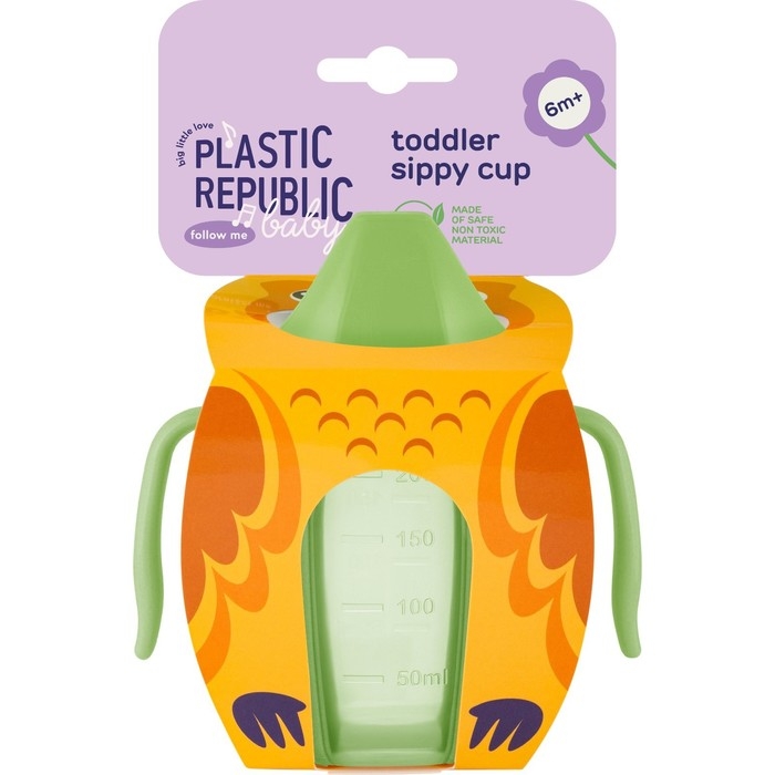 Поильник детский с твёрдым носиком «Follow Me», 200 мл., с ручками, цвет зеленый Поильник детский с твёрдым носиком «Follow Me», 200 мл., с ручками, цвет зеленый