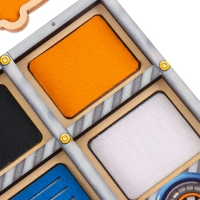 Игра по системе Монтессори &laquo;Тактильные машинки&raquo;