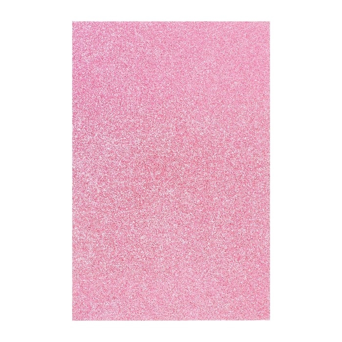 Набор Набор "Пенка с блёстками" А4, 10 листов, 10 цветов, толщина 2 мм