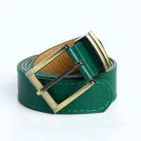 Ремень женский, ширина 2,5 см, винт, цвет зелёный Ремень женский, ширина 2,5 см, винт, цвет зелёный