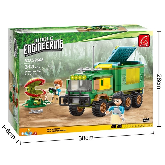 Конструктор Джунгли &laquo;Хищное растение&raquo;, 313 деталей