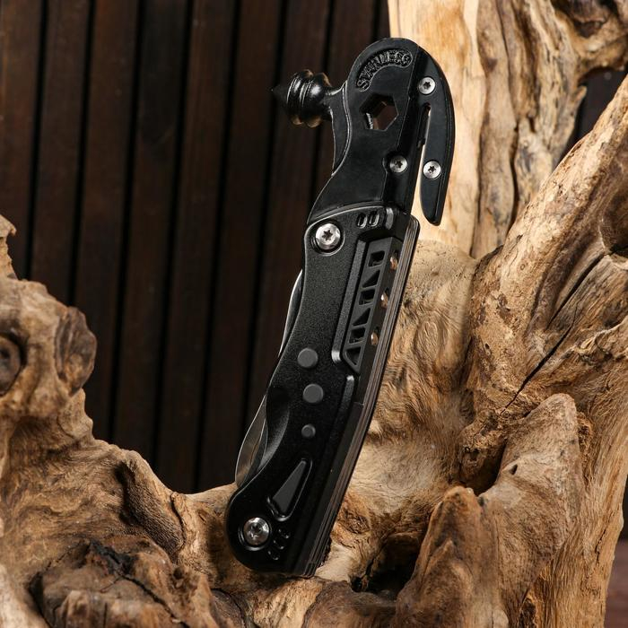 Мультитул 14 в1 со стеклобоем и отвертками Мультитул 14 в1 со стеклобоем и отвертками