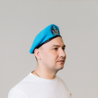 Беретка &laquo;За ВДВ&raquo;, взрослая, р-р. 56-58