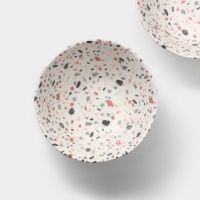 Набор салатников фарфоровых Magistro Terazzo, 700 мл, 16&times;7,4 см, 2 шт