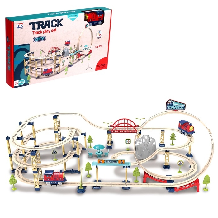 Железная дорога «Город», работает от батареек Железная дорога «Город», работает от батареек