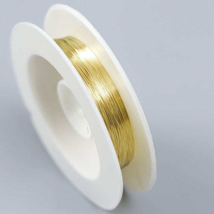 Проволока для творчества Проволока для творчества "Astra" 0,2 мм, 10 м, золото