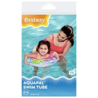 Круг надувной для плавания &laquo;Морские приключения&raquo;, d=51 см, от 3-6 лет, цвет МИКС, 36113 Bestway