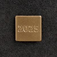 Сувенир кошельковый "Змея - квадрат ", олово,