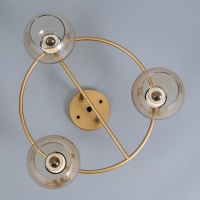 Люстра "Сицилия" 3х60Вт Е27 Золото 49х49х25,5см Люстра "Сицилия" 3х60Вт Е27 Золото 49х49х25,5см