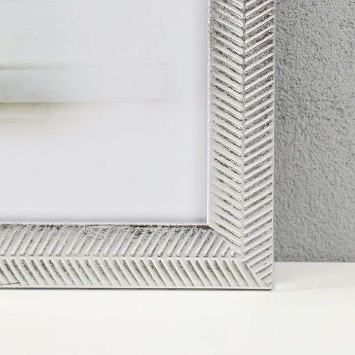 Фоторамка пластик 30х40 см "Серебряный колос" 43,6х33,6х1 см