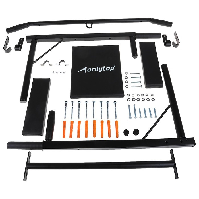 Турник-брусья ONLYTOP «Прогресс» 3 в 1, разборный, цвет чёрный Турник-брусья ONLYTOP «Прогресс» 3 в 1, разборный, цвет чёрный