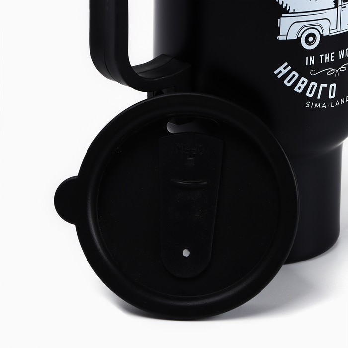 Новый год. Термокружка с USB кабелем &laquo;Счастливого Нового года&raquo;, 450 мл