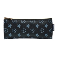 Пенал мягкий, 1 отделение, 90 х 215 х 10 мм, плоский, deVENTE, искусственная кожа чёрный 7024444