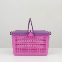 Корзина 47х36х27,5 см, фиолетовая Корзина 47х36х27,5 см, фиолетовая