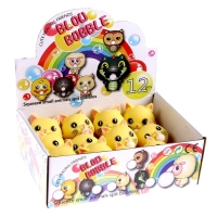 Мялка «Котик» надувает шарик Мялка «Котик» надувает шарик