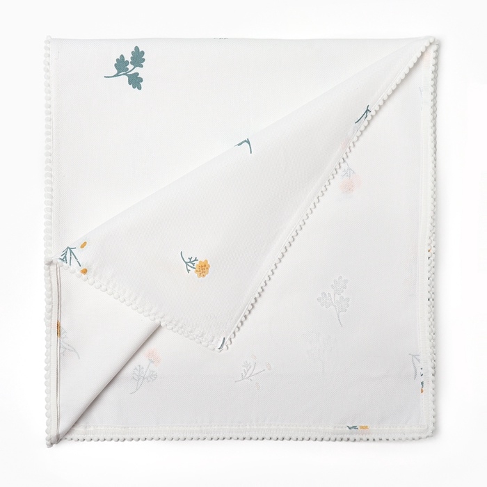 Дорожка Этель "Полевые цветочки" 40х146см, рогожка 176 г/м2, 100% хл