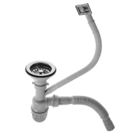 Мойка кухонная MIXLINE 528184, врезная, толщина 0.6 мм, 51х51х17 см, вып. 3 1/2", с сифоном Мойка кухонная MIXLINE 528184, врезная, толщина 0.6 мм, 51х51х17 см, вып. 3 1/2", с сифоном