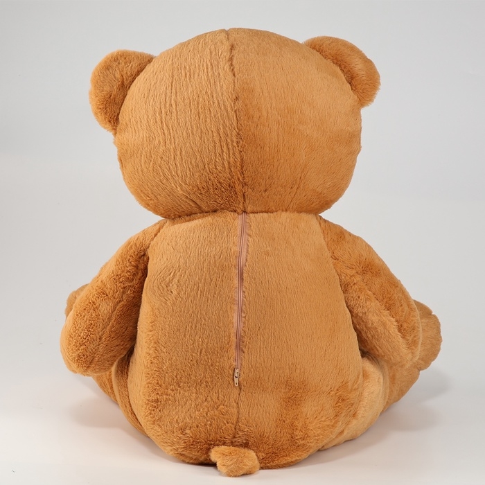 Мягкая игрушка &laquo;Медведь&raquo;, с красным бантиком, 70 см, цвет коричневый