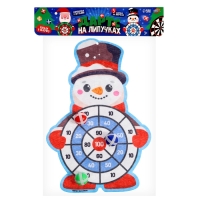 Дартс на липучках &laquo;Снеговичок&raquo;