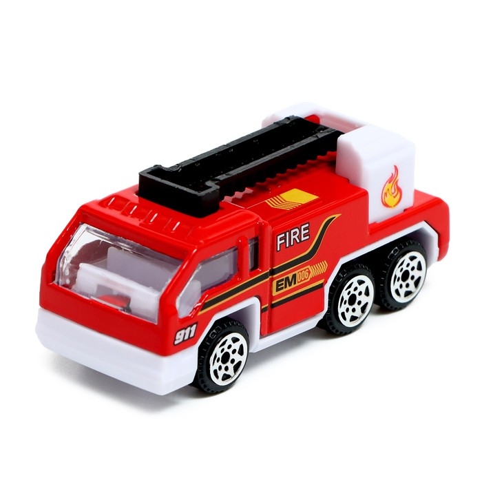 Машина металлическая «Спецслужбы» в банке, цвет МИКС Машина металлическая «Спецслужбы» в банке, цвет МИКС