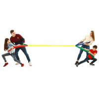 Петли для перетягивания, игра «Кто сильнее № 2», длина 2 м Петли для перетягивания, игра «Кто сильнее № 2», длина 2 м