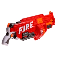 Бластер &laquo;Огненный&raquo;, стреляет мягкими пулями, работает на батарейках