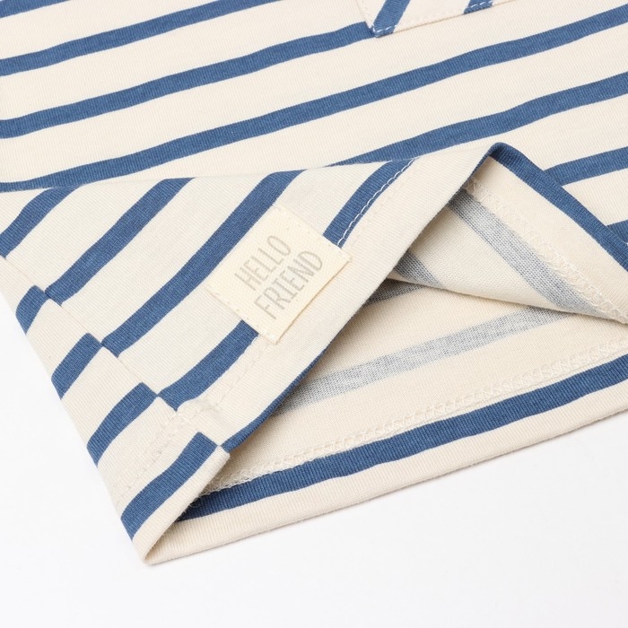 Комплект: футболка и брюки Крошка Я BASIC LINE, рост 92-98 см, синий