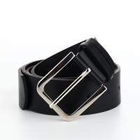 Ремень женский, ширина 4 см, винт, пряжка металл, цвет чёрный Ремень женский, ширина 4 см, винт, пряжка металл, цвет чёрный