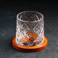 Стакан стеклянный на подставке &laquo;Торн&raquo;, 250 мл