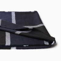 Шарф мужской, цвет синий/клетка, размер 31х170 Шарф мужской, цвет синий/клетка, размер 31х170