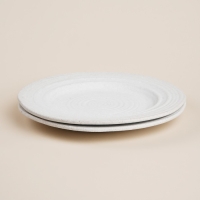 Набор тарелок керамических SL Home &laquo;Арена Бланка&raquo;, d=26,5 см, цвет белый