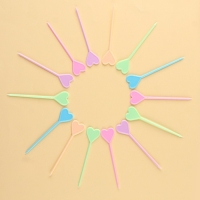 Шпажки &laquo;Сердце&raquo;, в наборе 50 штук, цвета МИКС