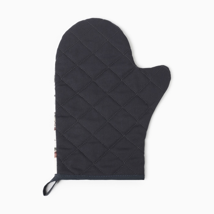 Новый год.Варежка-прихватка Этель Winter village 20х28см,саржа, 100% хл, ватин 250г/м2 Новый год.Варежка-прихватка Этель Winter village 20х28см,саржа, 100% хл, ватин 250г/м2