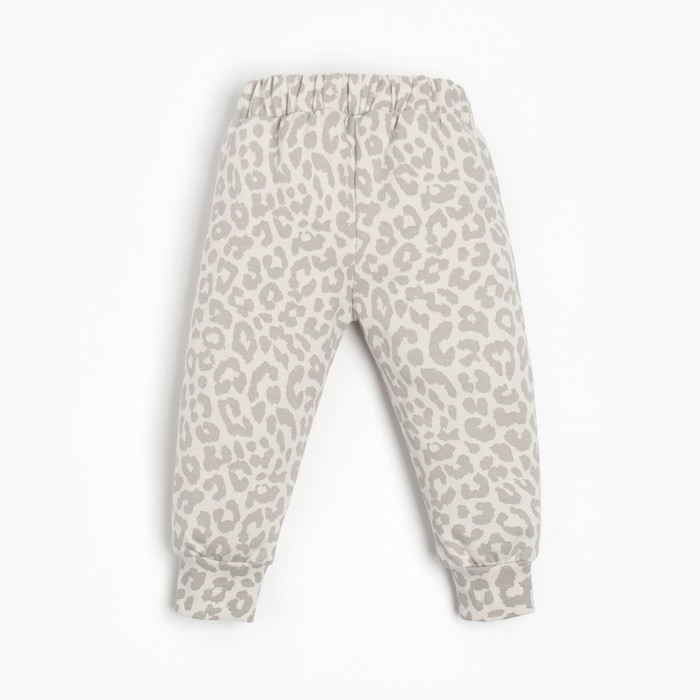 Костюм: толстовка и брюки Крошка Я Leo baby, рост 86-92 см