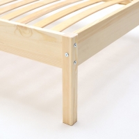 Кровать TARVA, с/м 900x2000, 2090x980х920, массив сосны