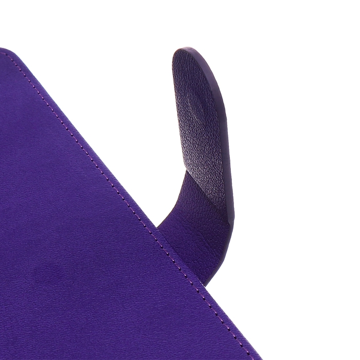 Ежедневник недатированный А5, 140л, клетка, к/зам, с ручкой, в подар. короб., Фиолетовый