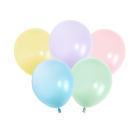 Шар латексный 5" &laquo;Пастельный&raquo;, набор 25 шт., МИКС