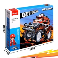 Конструктор внедорожник &laquo;Бигфут&raquo; Sluban Механо, инерционный, 261 деталь, 6+