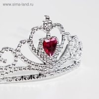 Корона &laquo;Сердечко&raquo;, цвета МИКС