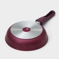 Сковорода Trendy style, d=22 см, съёмная ручка, антипригарное покрытие, цвет фиолетовый Сковорода Trendy style, d=22 см, съёмная ручка, антипригарное покрытие, цвет фиолетовый