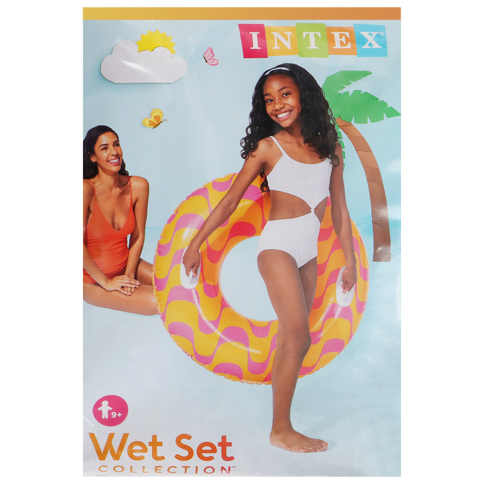 Круг для плавания «Водоворот», d=91 см, от 9 лет, цвет МИКС, 59256NP INTEX Круг для плавания «Водоворот», d=91 см, от 9 лет, цвет МИКС, 59256NP INTEX