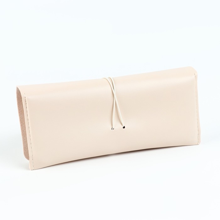 Набор для очков: футляр, чехол, салфетка, бежевый Набор для очков: футляр, чехол, салфетка, бежевый