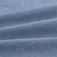Простыня SL Home "Деним" 235*245 см, цв.синий, 100% жатый хлопок