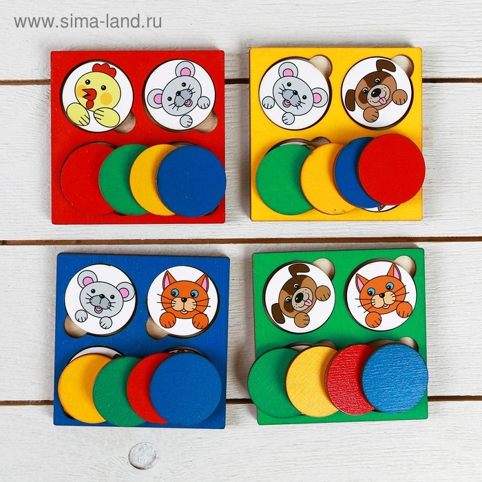 Запоминалки &laquo;Зверюшки&raquo;, МИКС