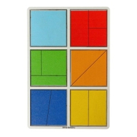 Квадраты Никитина 1 уровень, 6 квадратов Квадраты Никитина 1 уровень, 6 квадратов