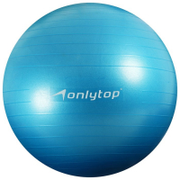 Фитбол ONLYTOP, d=65 см, 900 г, антивзрыв, цвета МИКС Фитбол ONLYTOP, d=65 см, 900 г, антивзрыв, цвета МИКС