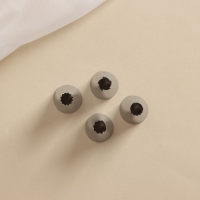 Набор кондитерский &laquo;Десертный&raquo;, 7 предметов: мешок 22&times;12 см, насадки 5 шт d=1,7 см, адаптер